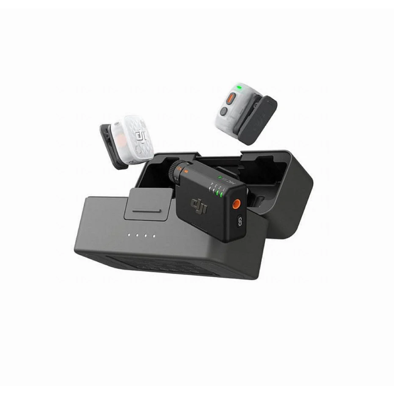 Micrófono DJI Mini 2S (2 TX + 1 RX + Charging Case)