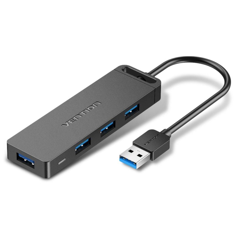 Hub de 4 Puertos USB 3.0 con Poder - Vention