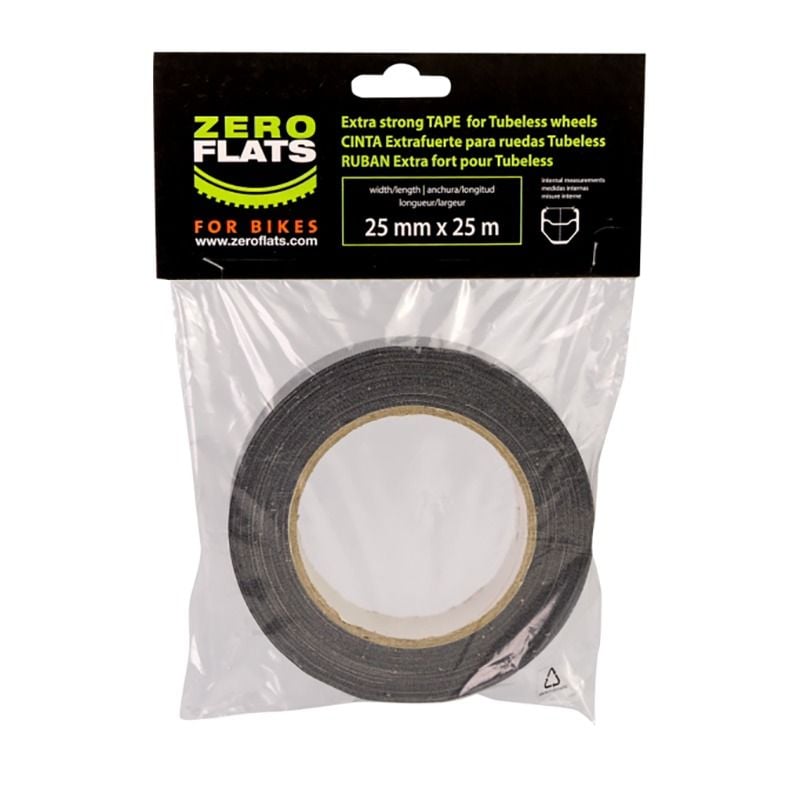 Cinta para Llanta Tubeless Técnica 25Mm x 25 Metros