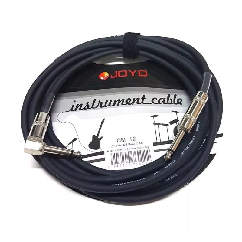Cable de Instrumento Joyo CM-12 Rec/ang 4.5m