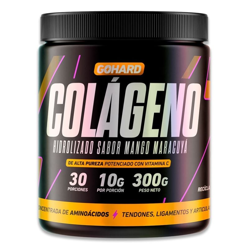 Colageno Hidrolizado GoHard 300g Maracuya