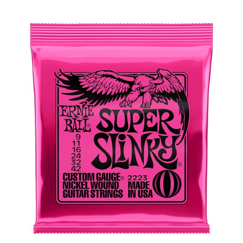 Juego de Cuerdas de Guitarra Eléctrica 9/42 Ernie Ball 