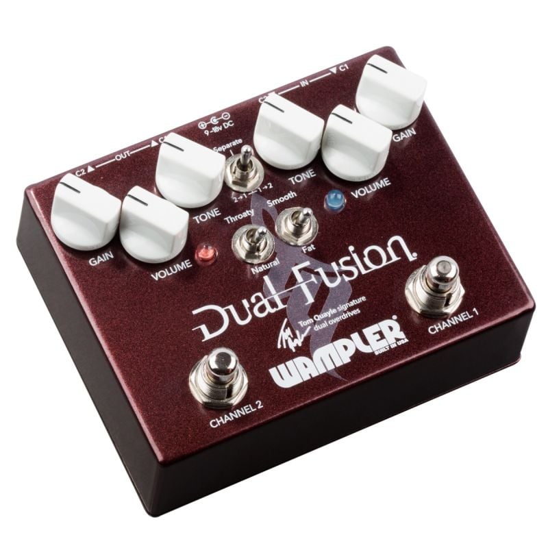 Pedal Wampler Dual Fusion Tom Quayle Signature Overdrive Dual 