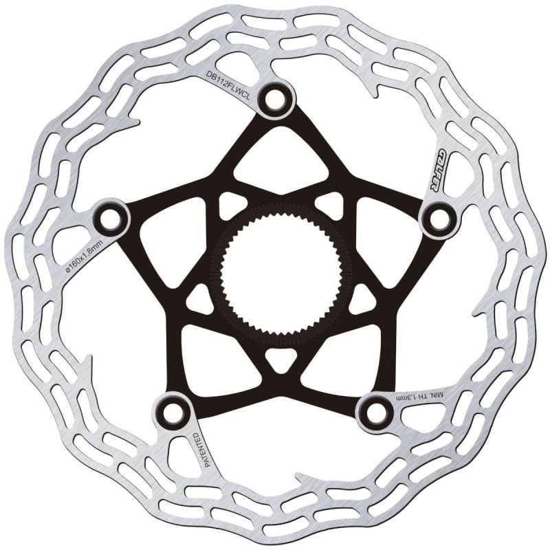 Disco de Freno Galfer Shark Road Centerlock  160 x 1,8 mm