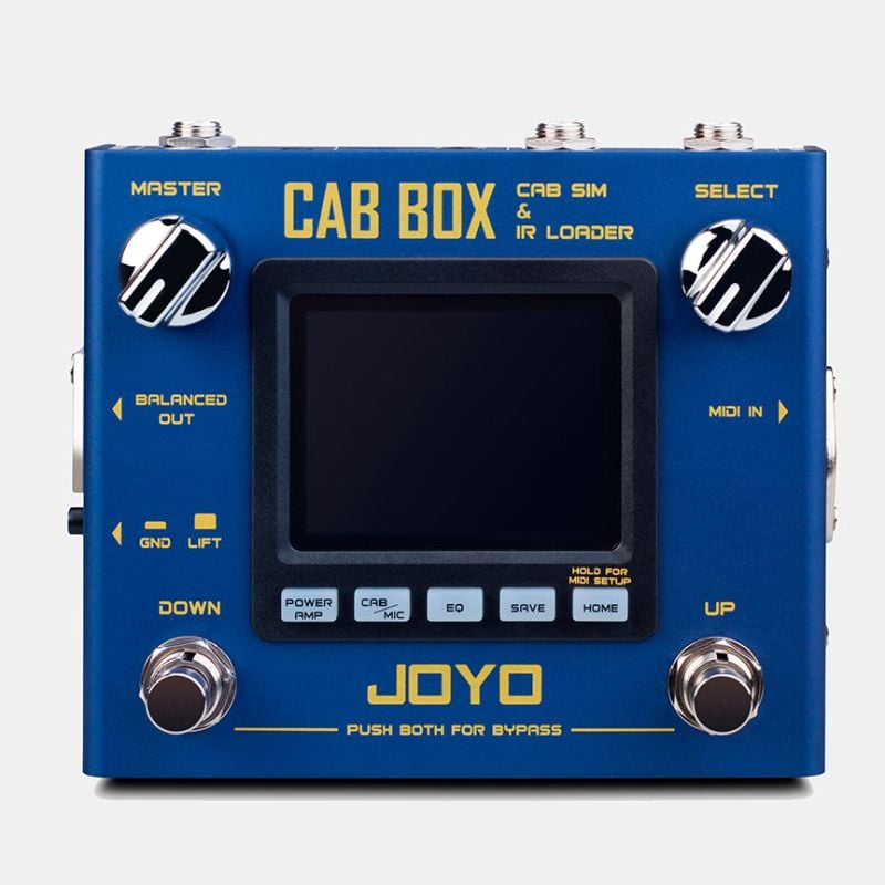 Pedal Joyo Cab Box Cabinet Simulator - Serie Revolution