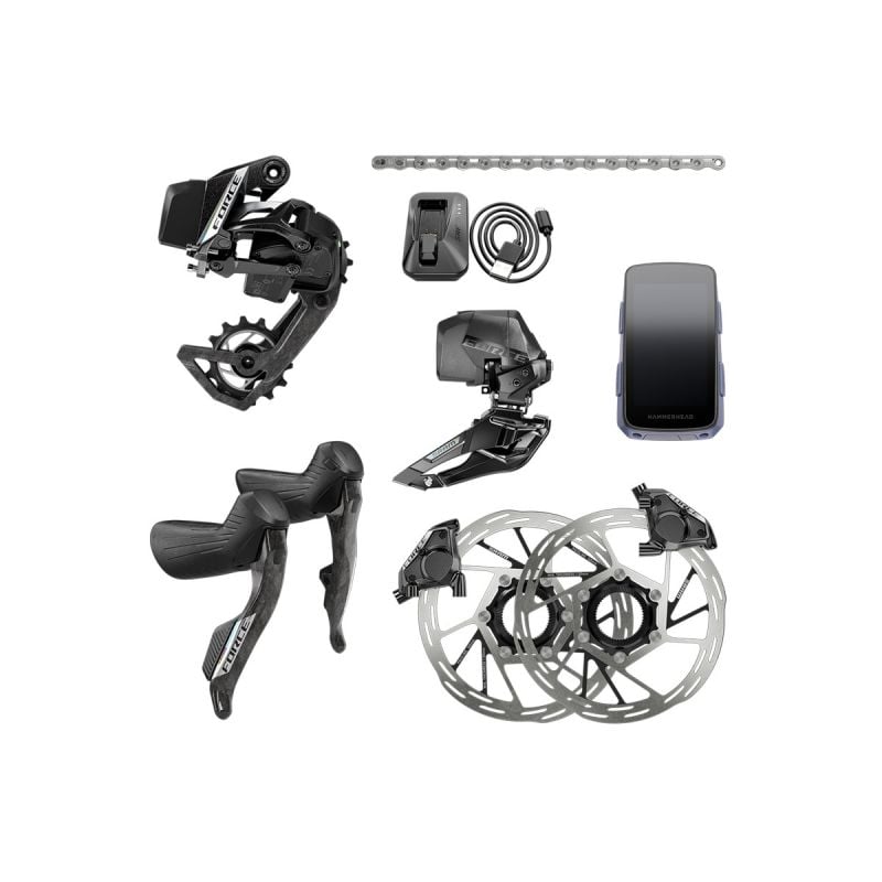 Grupo SRAM Force E1 HDR AXS Centerlock 160mm 114L Hammerhead Karoo