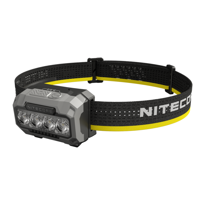 Linterna frontal de camping Nitecore HA23 UHE de 600 lúmenes con múltiples temperaturas de color
