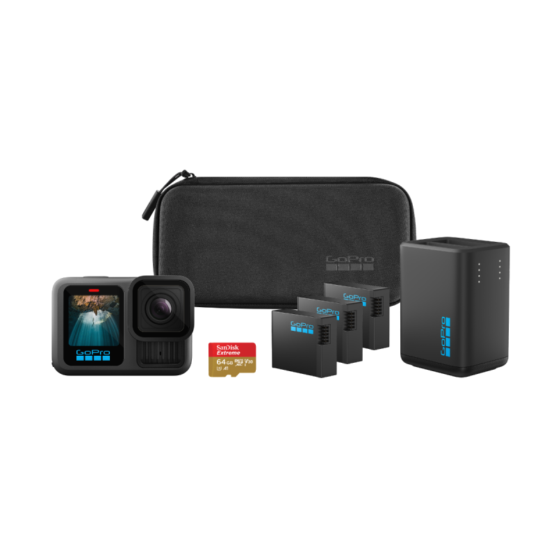 GoPro HERO 13 Black + Extended Power Bundle