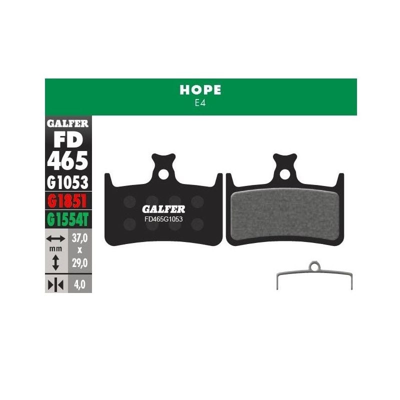 Galfer Pastillas Hope E4 (Standard)