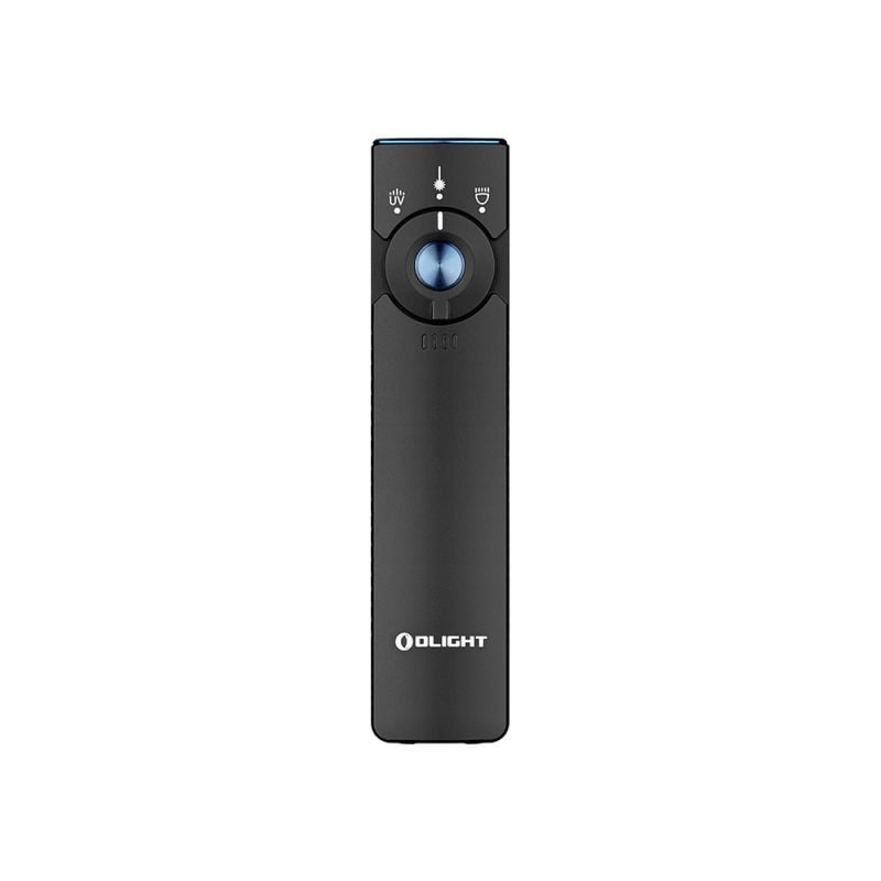 Linterna EDC plana Olight Arkfeld Pro con luz LED, UV y láser