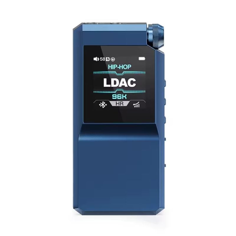 Amplificador y DAC Bluetooth de Audífonos FiiO BTR17 Azul