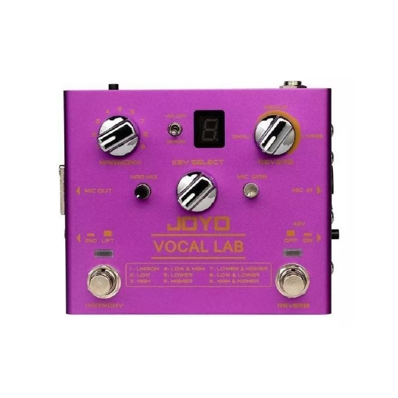 Pedal de efecto Vocal Joyo Lab R-16
