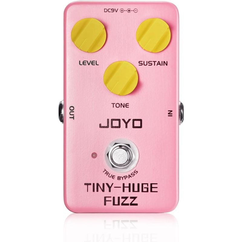 Pedal Fuzz Vintage para Guitarra Eléctrica y Bajo Joyo