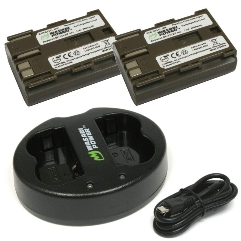 Set de Cargadores de Bateria BP-511 Wasabi Power
