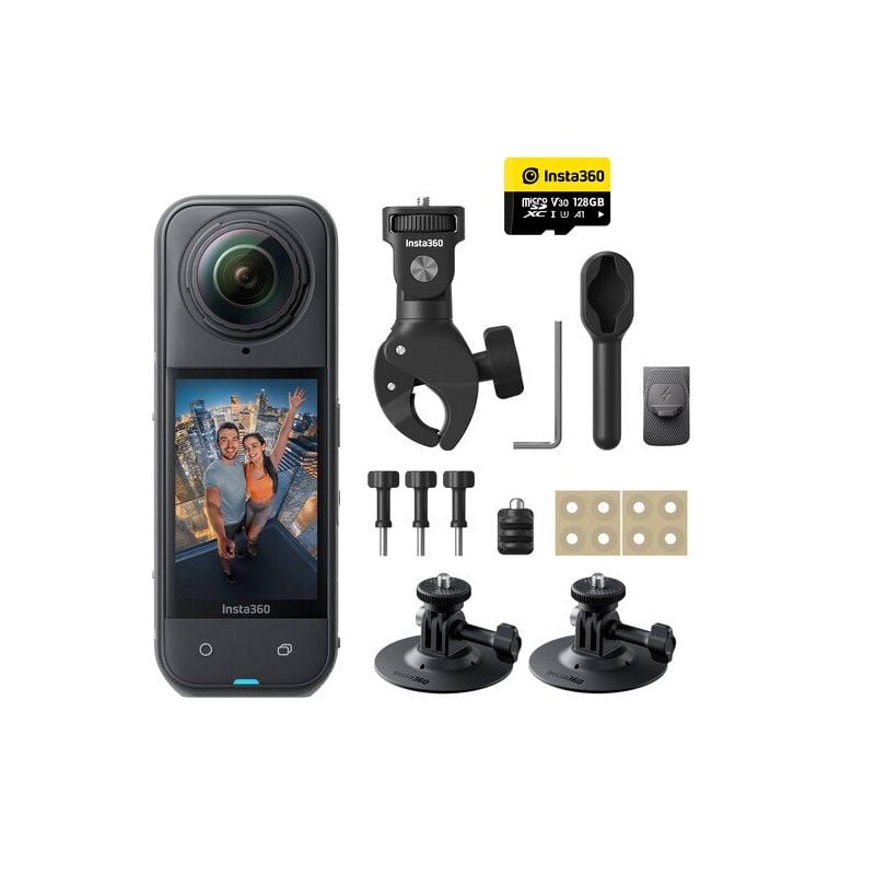 Cámara Insta360 X5 Motorcycle Bundle