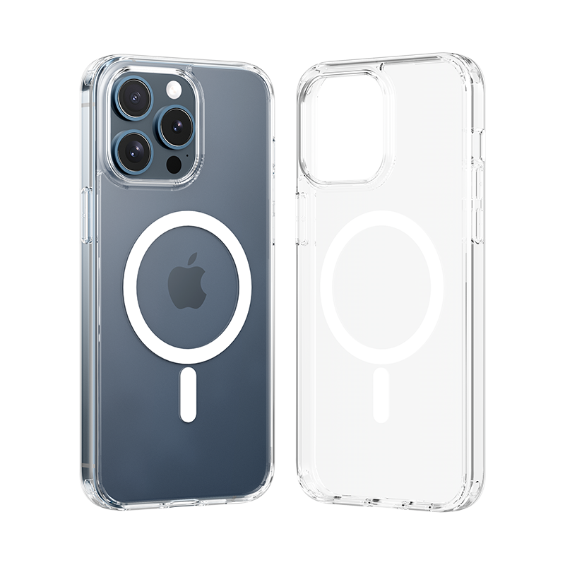 Case para Iphone 13-14-15 y 16 Concise Impact MagSafe Vention - Transparante 