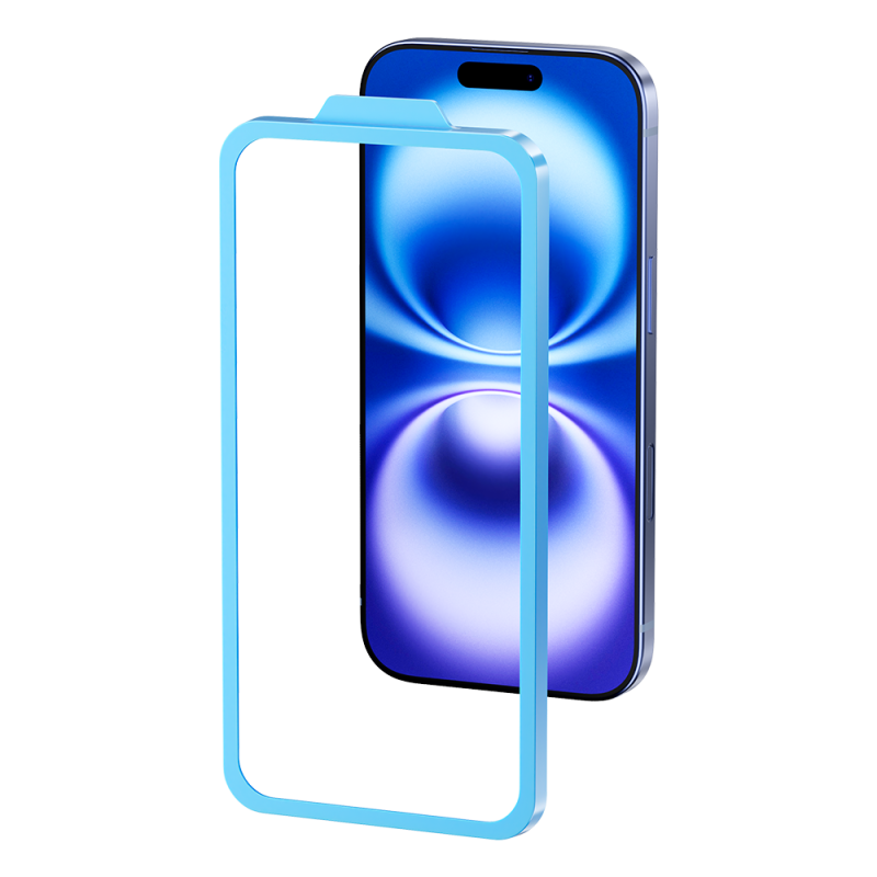 Protector de pantalla de vidrio templado HD para iPhone 16