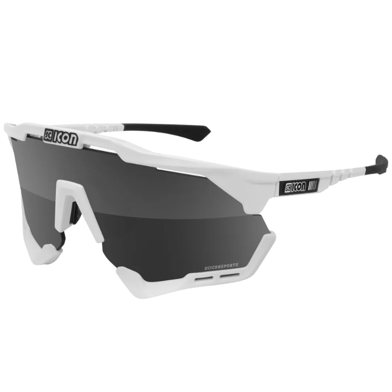Lentes Scicon Sports Aeroshade Kunken White Multimirror Silver XL