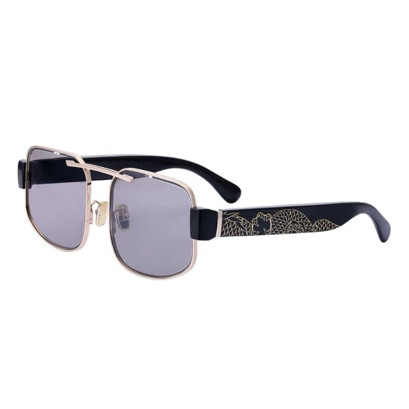 Lentes de Sol Chamelo Dragon Black & Gold