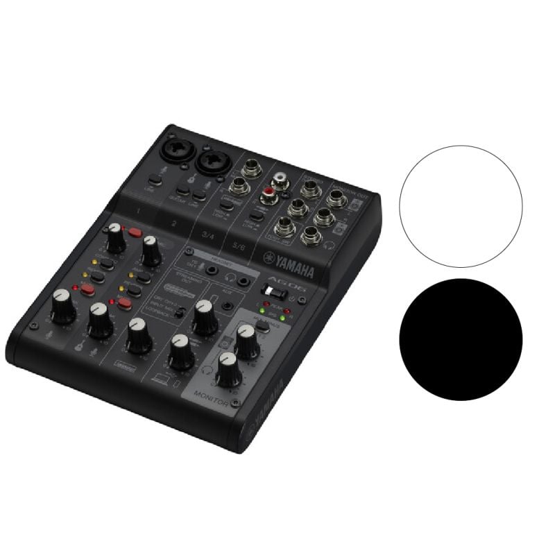 Mixer de 6 canales Yamaha AG06MK2 USB