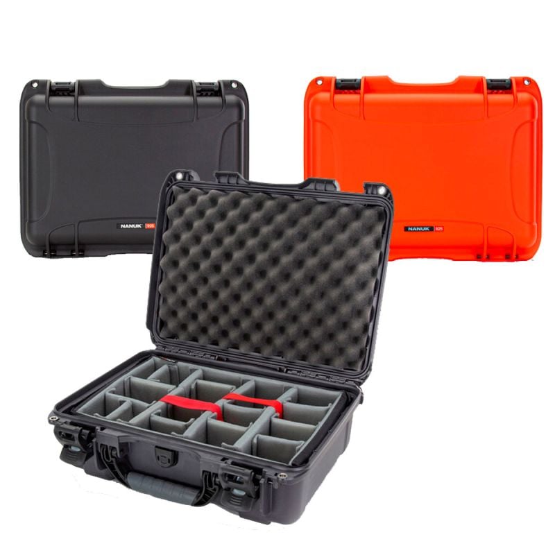 Maletin Impermeable Rígido Nanuk 925 con Divisores Acolchados