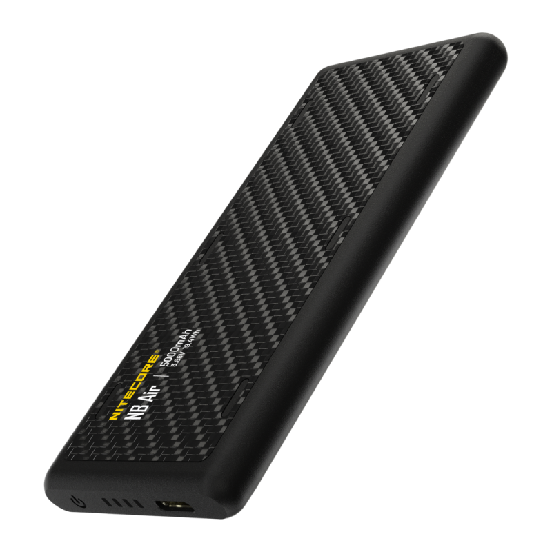 Power Bank Nitecore NB Air ultraligero y delgado USB-C de 5000 mAh