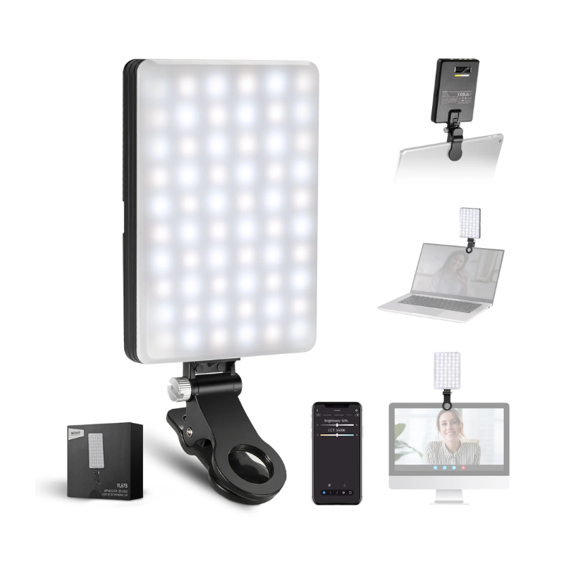 Luz LED con clip Bicolor Neewer con App y Bluetooth