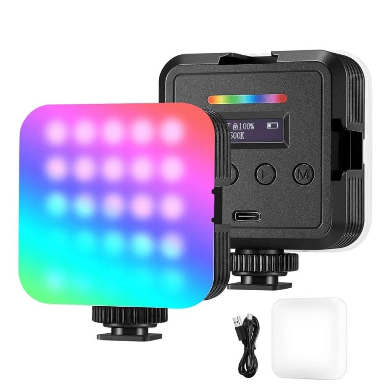 Set de 2 Luces de Video LED RGB Neewer RGB61 Magneticas