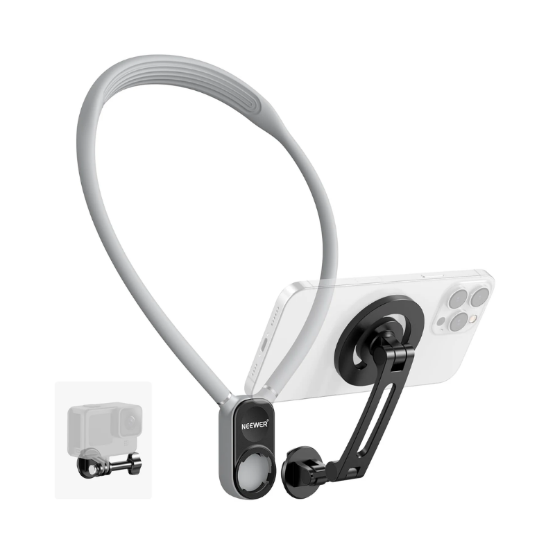 Soporte Magnético de Cuello para Smartphone y Cámaras de Acción Neewer