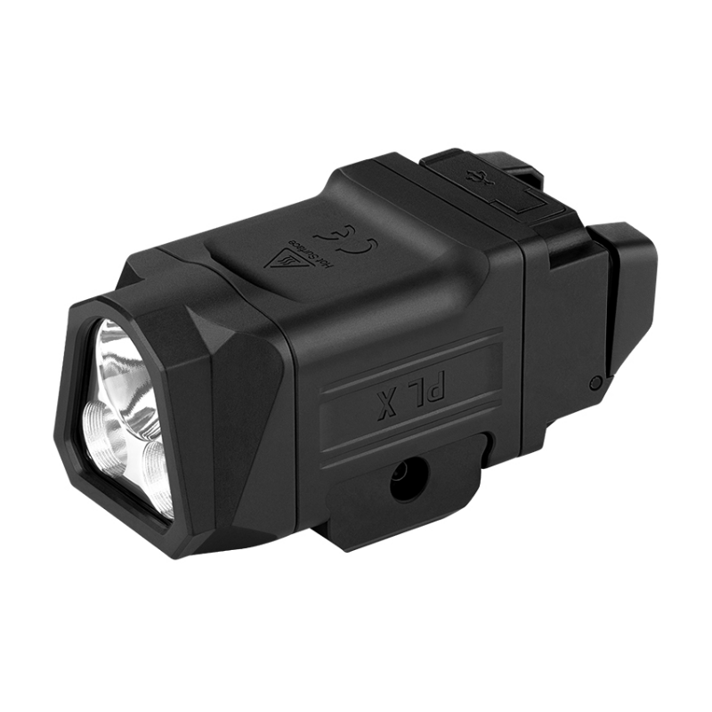 Linterna táctica PL X Oligth 1200 lúmenes doble haz.