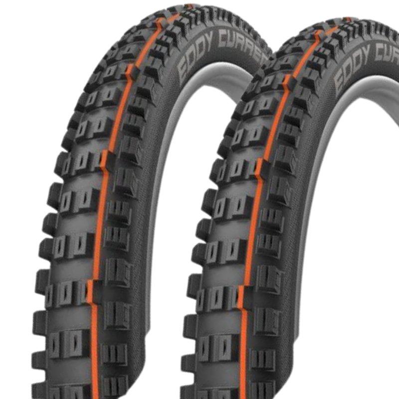 Pack de neumáticos Schwalbe 29x2.6 Eddy Current Gravity y Trail