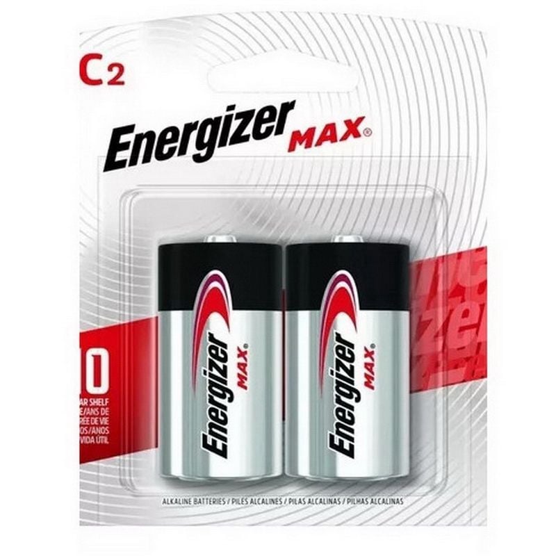 Pilas Energizer Max C2