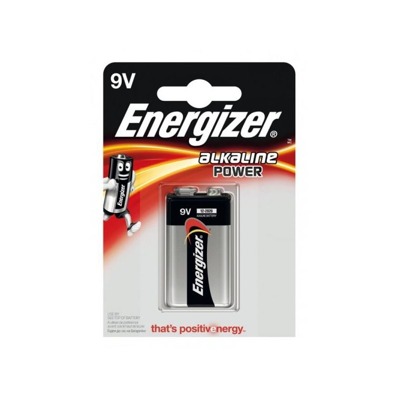 Pila Alcalina Energizer Max 9V