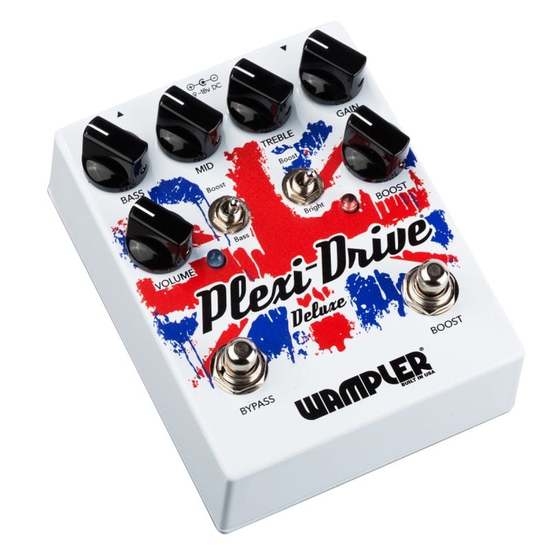 Pedal Wampler Plexi-Drive Deluxe 60's British Amp in a Box Con Boost