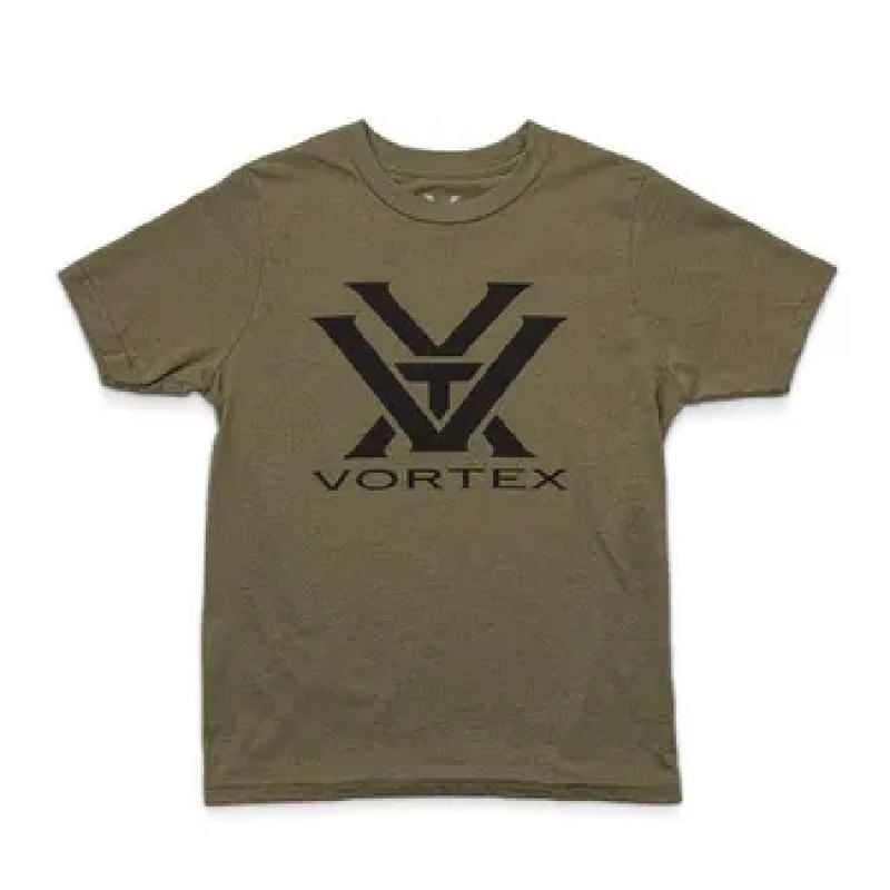 Polera Vortex Optics Kids Core Verde