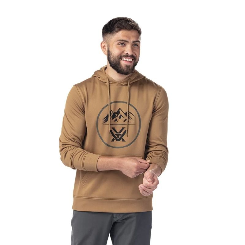 Hoodie Vortex Three Peaks Gold