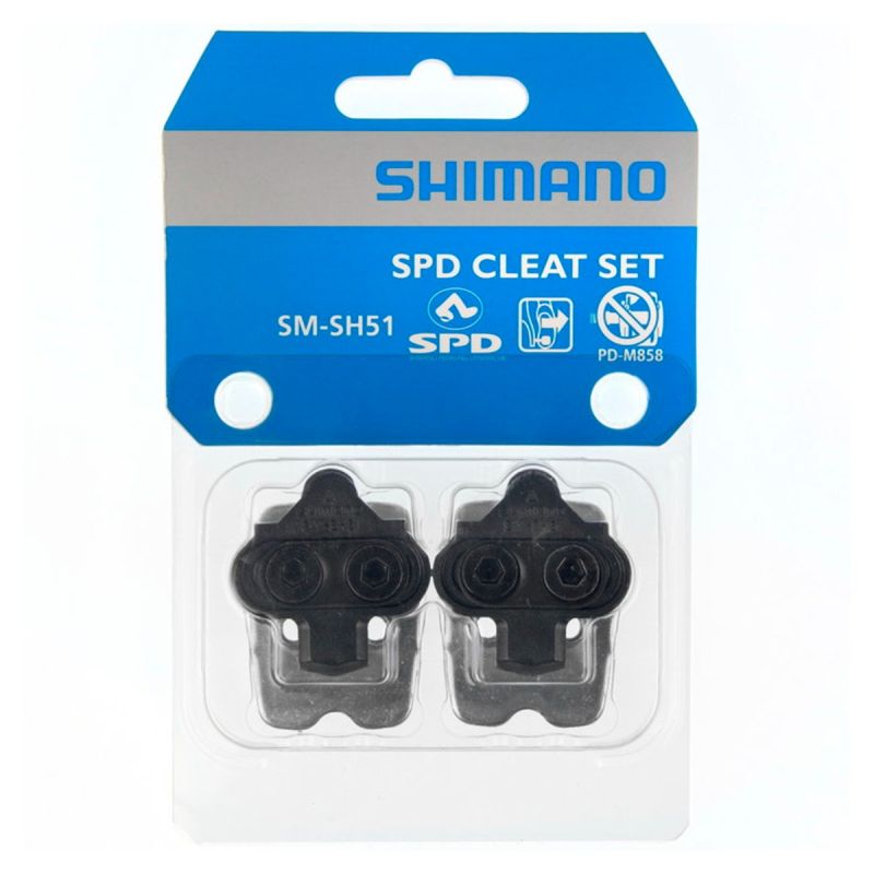 Calas Shimano SM-SH51 Cleat set para liberación única