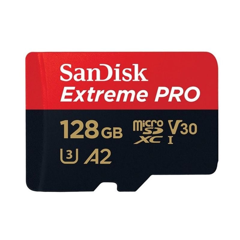 Micro SD Sandisk Extreme PRO 128gb - Memoria para Gopro Hero 7 / 6 / 