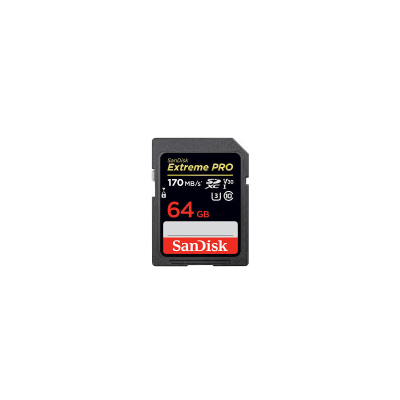 Tarjeta SD Extreme PRO SDHC SanDisk 64GB 