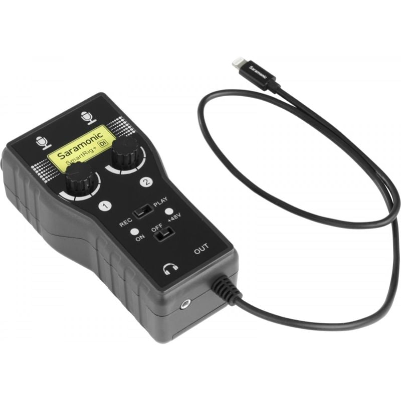 Interfaz Lightning de Guitarra y Micrófono para iOS Saramonic SmartRig Di