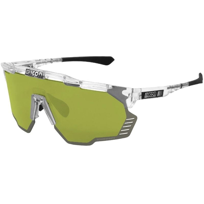 Lentes Scicon Sports Aeroshade Kunken verde cristal + mica rosada