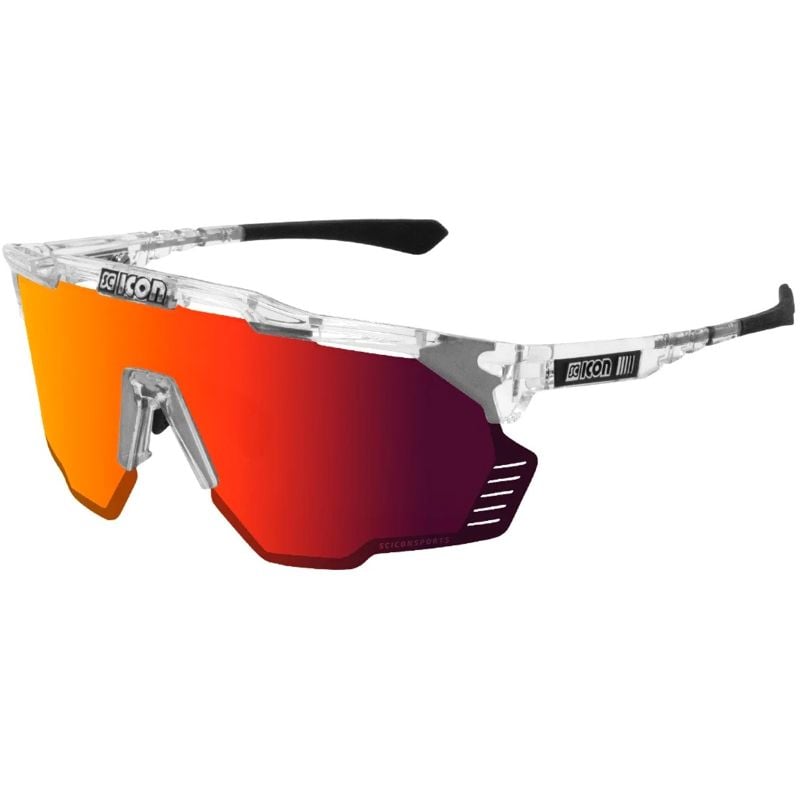 Lentes Scicon Sports Aeroshade Kunken rojo espejado + mica transparente