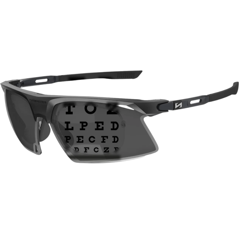 Lentes Deportivos Scicon Sports Aerobeam Titanium Negro Mate con Inserto Óptico