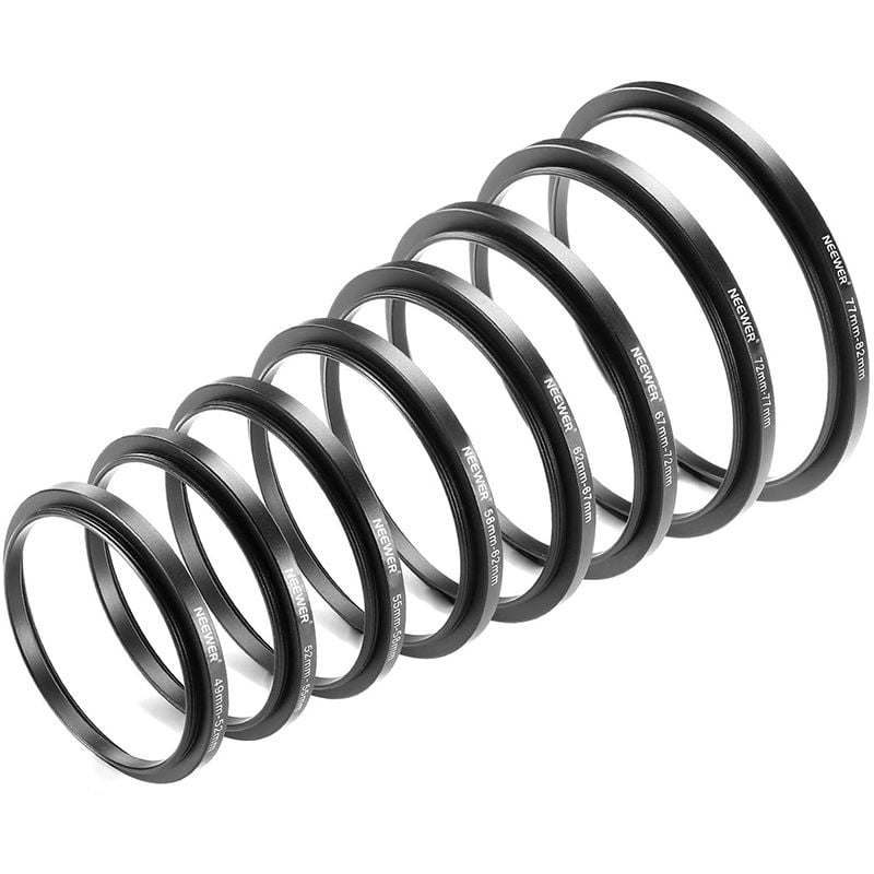 Set de Adaptadores de Filtro Step-up Neewer