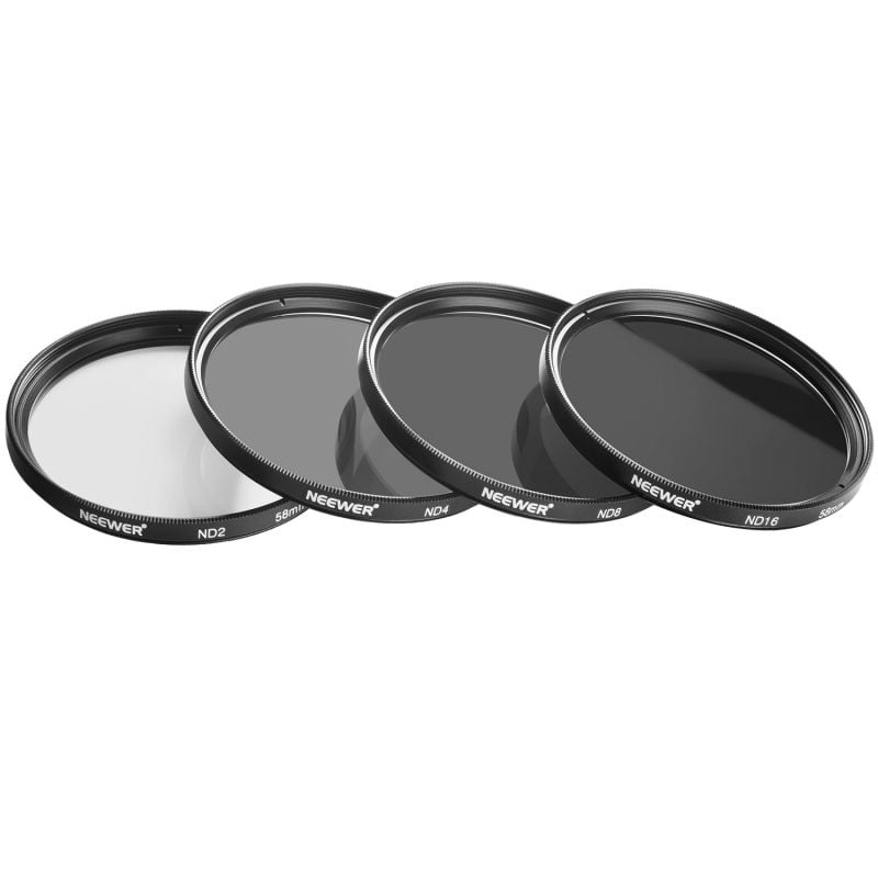 Set de filtro de Densidad Neutral ND 58mm - Neewer