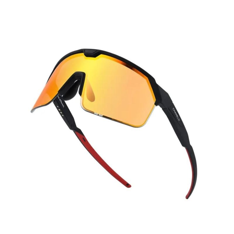 Lentes de sol Chamelo Shield Matte Black Fire 