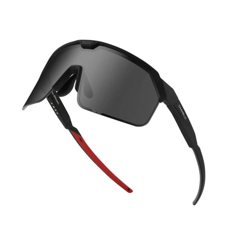 Lentes de sol Chamelo Shield Smoke Matte Black
