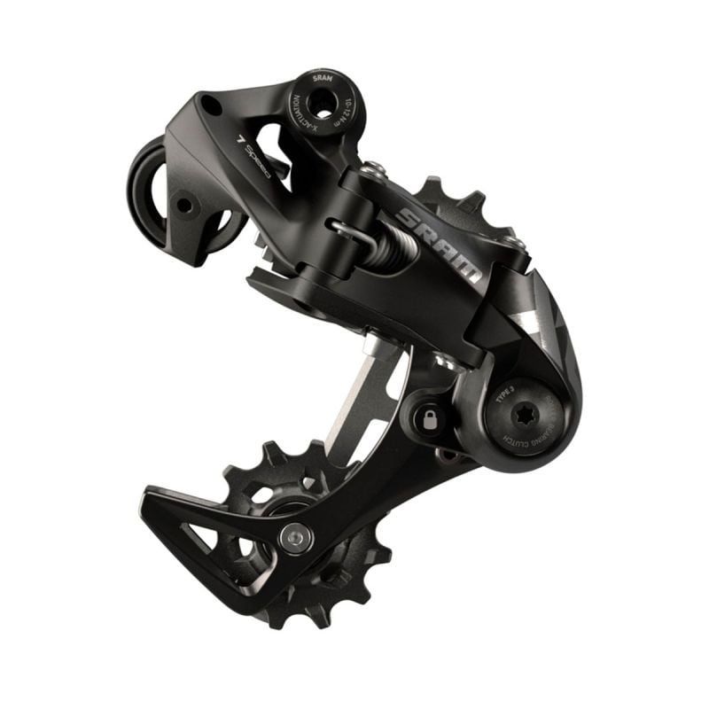 Pata de Cambio SRAM Trasero X01 DH A3 Exact Actuation 28T 7V  Short cage Negro