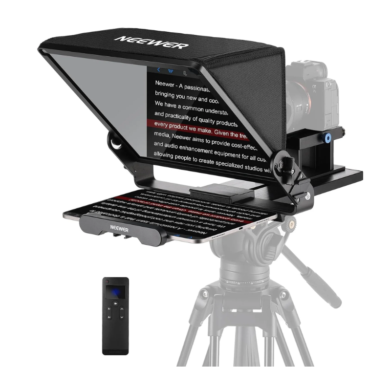Teleprompter Neewer 14” con Control Remoto