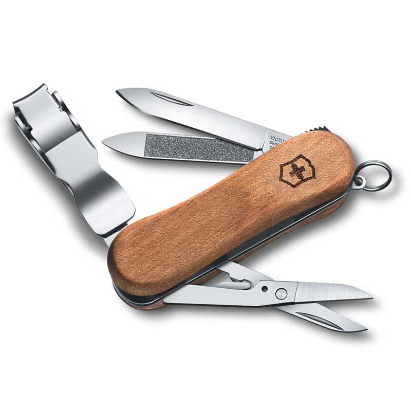 Multi Herramienta Victorinox Nail Clip Wood 580 